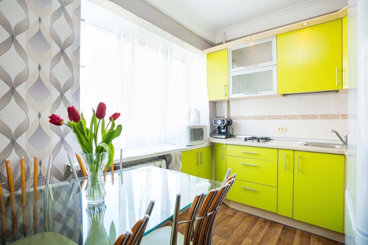 Apartment Near Metro Pecherskaya Kyjev Exteriér fotografie